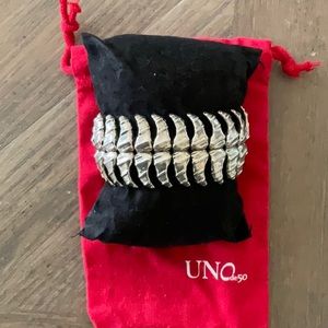 Uno De 50 Bull Horn Bracelet.